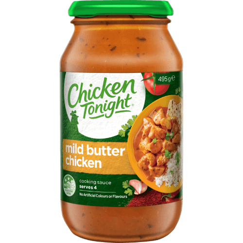 Chicken Tonight Mild Butter Chicken Cooking Sauce 495 g