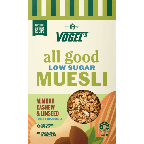Vogel's All Good Low Sugar Almond Cashew & Linseed Muesli