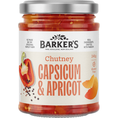 Barker's Capsicum & Apricot Chutney