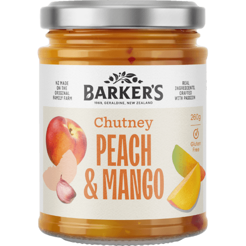 Barker's Peach & Mango Chutney