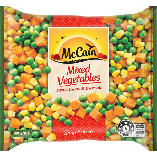 McCain Peas, Corn & Carrots