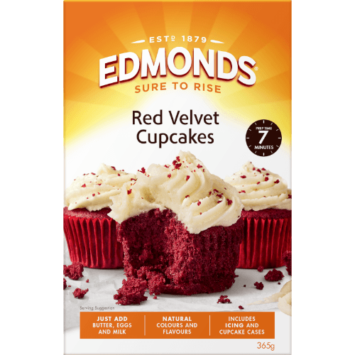 Edmonds Red Velvet Cupcakes Mix