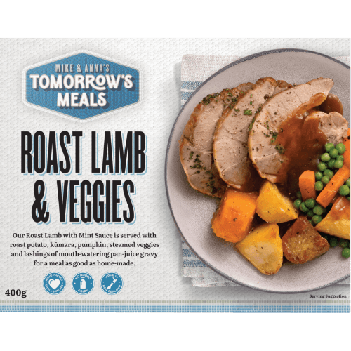Tomorrow's Meals Roast Lamb & Veggies Frozen Meal