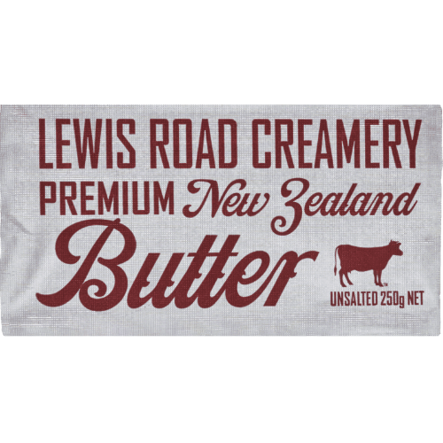 Lewis Road Creamery Premium New Zealand Unsalted Butter