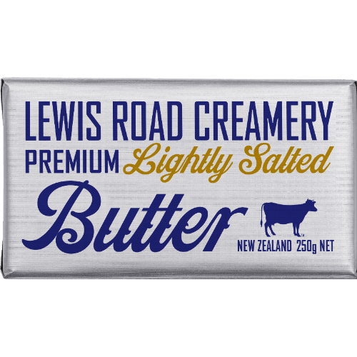 Lewis Road Creamery Premium New Zealand Lightly Salted Butter