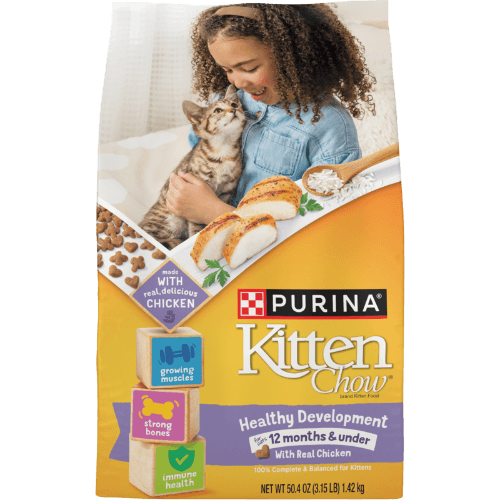 Purina Kitten Chow Nurture Kitten Dry Cat Food 1.42 kg