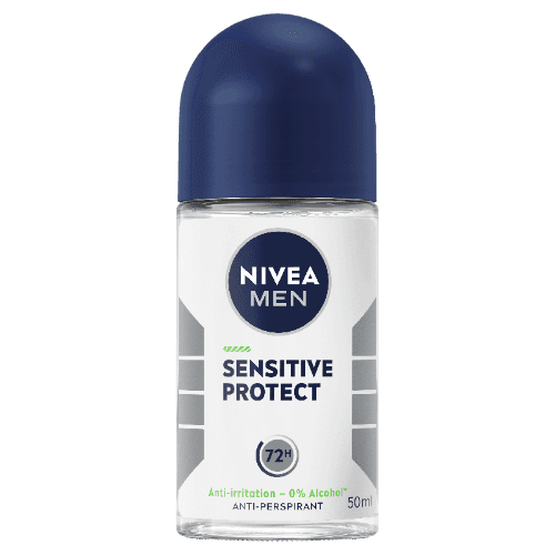Nivea Men Sensitive Protect 72Hr Protection Anti-Perspirant Deodorant Roll On