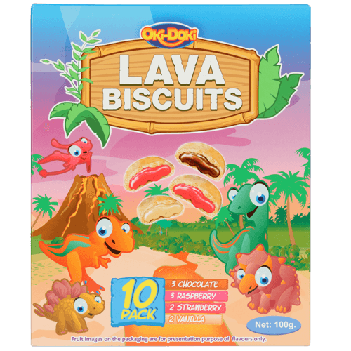 Oki Doki Lava Biscuits