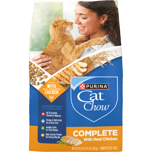 Purina Cat Chow Adult Complete with Real Chicken Dry Cat Food