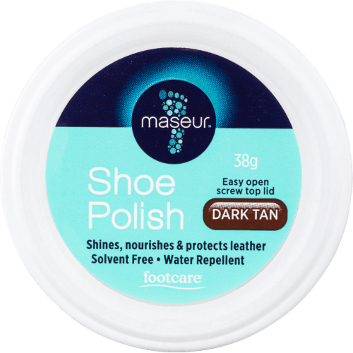 Footcare Dark Tan Shoe Polish 38 g