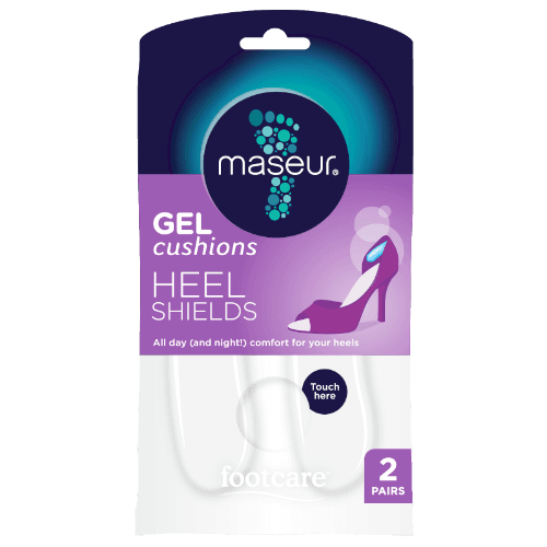 Footcare Maseur Heel Shields Gel Cushions