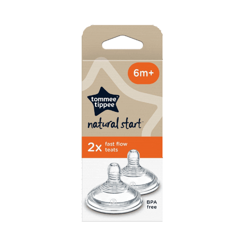 Tommee Tippee Natural Start Fast Flow Teats 6+ Months