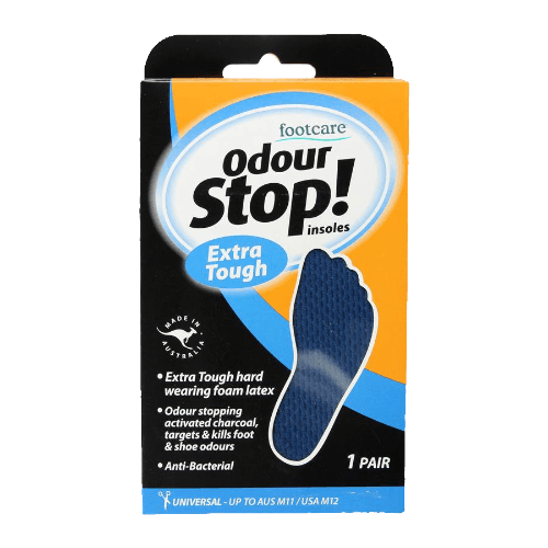 Footcare Odour Stop Extra Tough Insoles