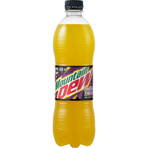 Mountain Dew Passionfruit Frenzy With A Citrus Flare Soft Drink