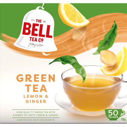 Bell Lemon & Ginger Green Tea Bags