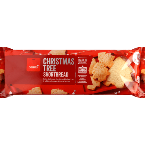 Pams Christmas Tree Shortbread