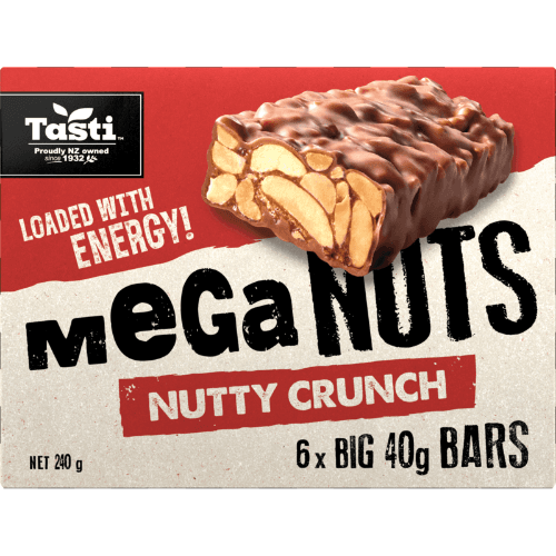 Tasti Meganuts Nutty Crunch Bars