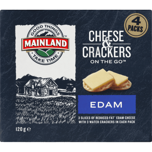 Mainland On The Go Edam Cheese & Crackers
