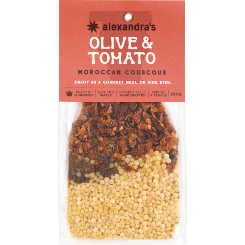 Alexandra's Olive & Tomato Moroccan Couscous