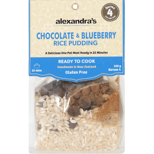 Alexandra's Chocolate & Blueberry Rice Pudding 230 g