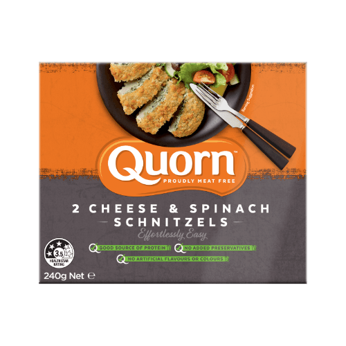 Quorn Schnitzel Chicken & Cheese Vegetarian Frozen Meal