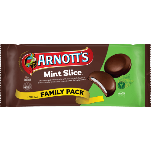Arnott's Mint Slice Family Pack Biscuits