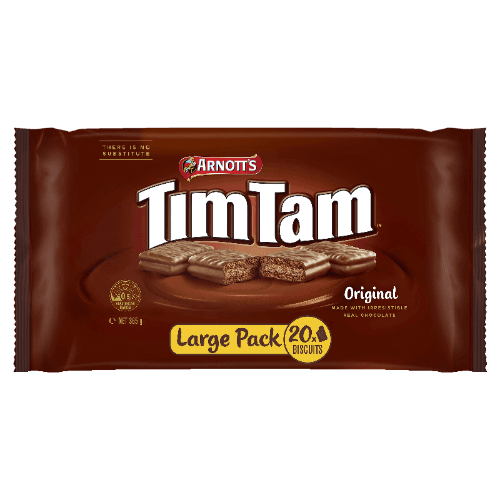 Arnott's Tim Tam Original Large Pack Chocolate Biscuits