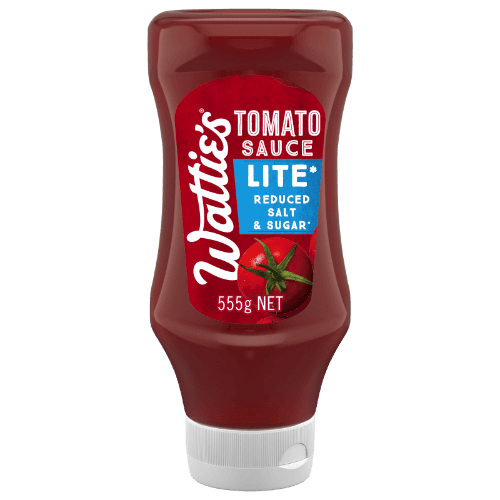 Wattie's Lite Reduced Salt & Sugar Tomato Sauce