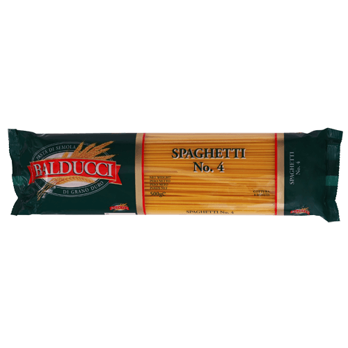 Balducci #4 Spaghetti Long Pasta 500 g
