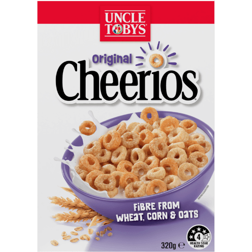 Uncle Tobys Cheerios Original Wholegrain Breakfast Cereal