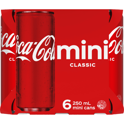 Coca-Cola Soft Drink Mini Cans