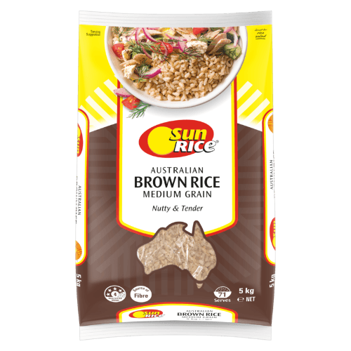 SunRice Australian Brown Medium Grain Rice