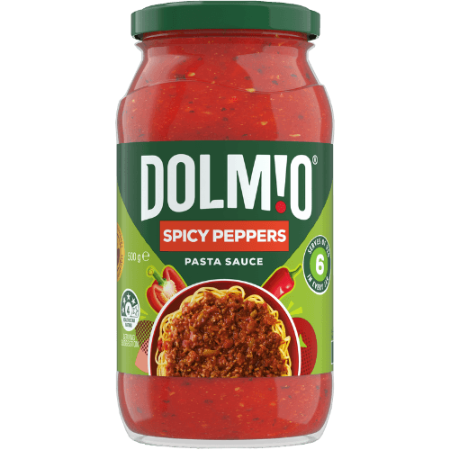 Dolmio Spicy Peppers Pasta Sauce Jar