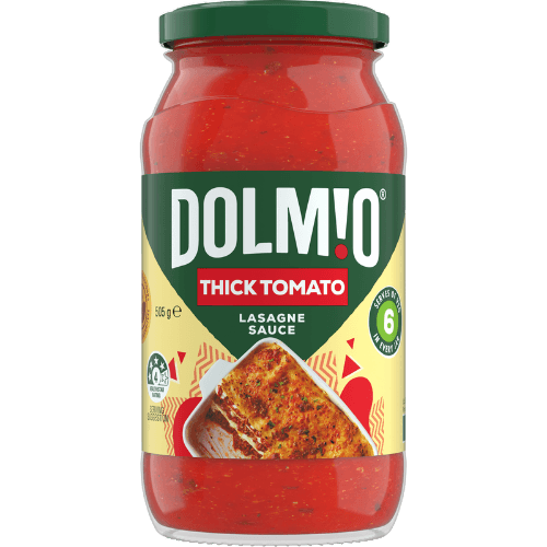 Dolmio Thick Tomato Lasagne Pasta Sauce Jar