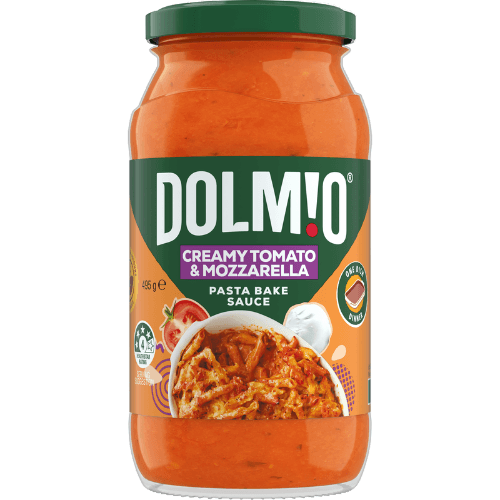 Dolmio Creamy Tomato & Mozzarella Pasta Bake Sauce Jar