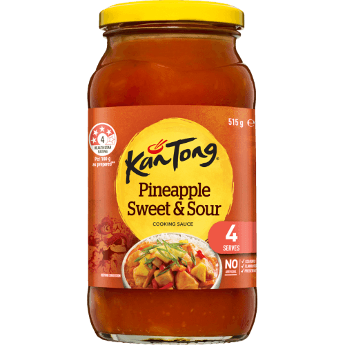 Kan Tong Pineapple Sweet & Sour Cooking Sauce Jar