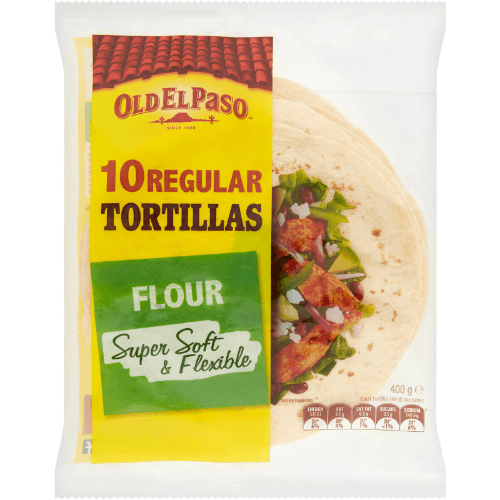 Old El Paso Flour Super Soft & Flexible Regular Tortillas