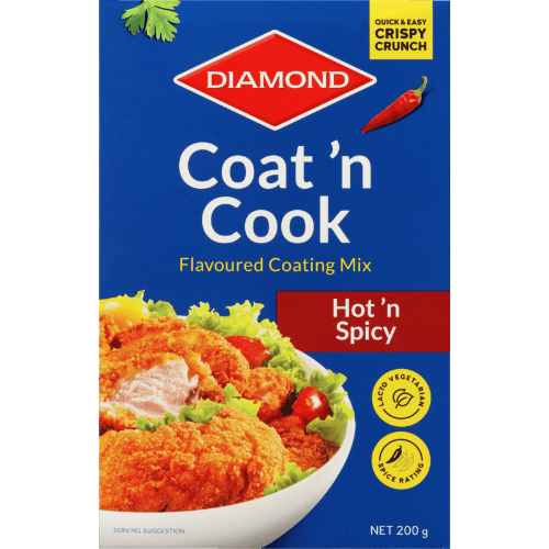 Diamond Hot 'n Spicy Coat 'n Cook Coating Mix