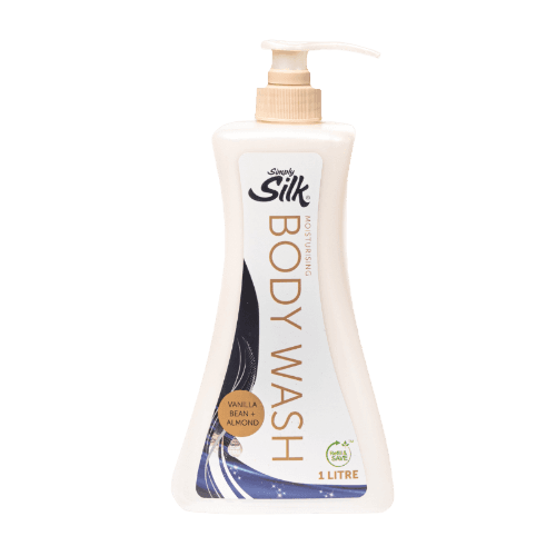 Simply Silk Vanilla Bean + Almond Body Wash