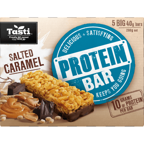 Tasti Salted Caramel Protein Bars
