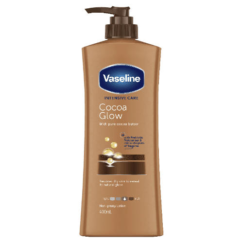 Vaseline Cocoa Glow Body Lotion 400 mL