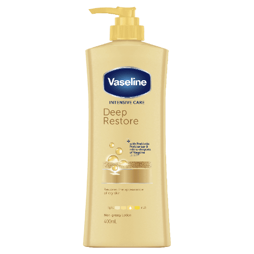 Vaseline Deep Restore Body Lotion 400 mL