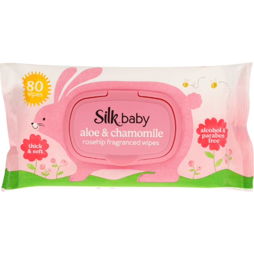 Silk Aloe Vera & Chamomile Quality Baby Wipes