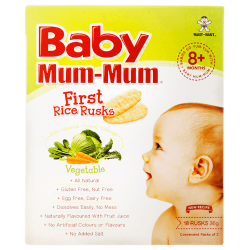 Baby Mum-Mum Vegetable First Rice Rusks