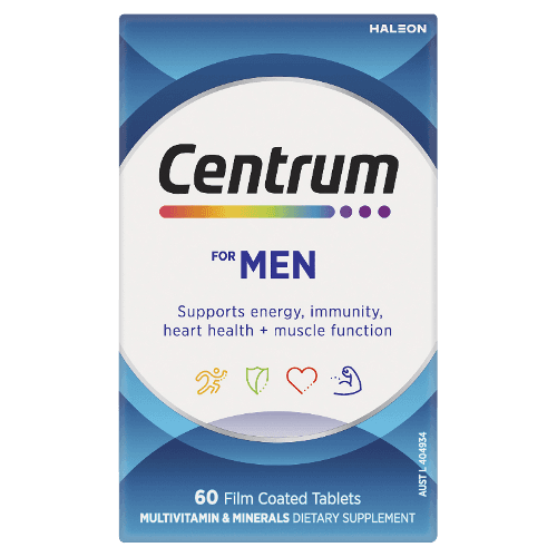 Centrum For Men Film Coated Tablets