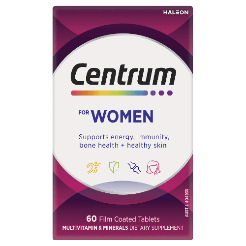 Centrum For Women Film Coated Tablets