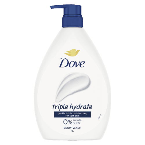 Dove Triple Hydrate Body Wash