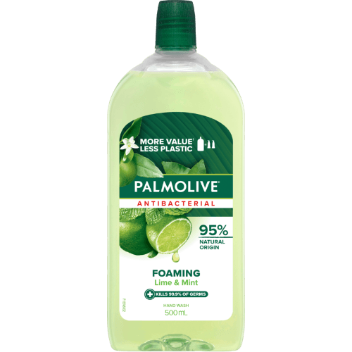 Palmolive Foaming Antibacterial Lime & Mint Hand Wash Refill
