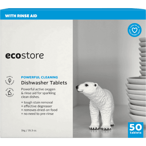 Ecostore Dishwasher Tablets With Rinse Aid
