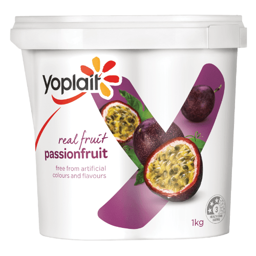 Yoplait Real Fruit Passionfruit Yoghurt